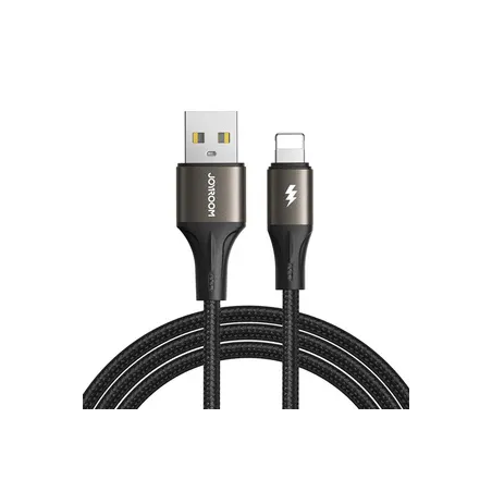 Cable USB to Lightning Joyroom SA25-AL3 / 3A / 1.2m (black)